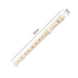 Jwin JF-01 Blok Flüt - Krem