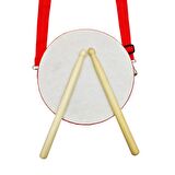 Jwin JDT-2003 Ahşap Askılıklı Davul - 20 cm Orff - Ritim Aleti 