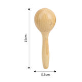 Jwin JWM-109 Saplı Marakaş Orff - Ritim Aleti Seti - Natural