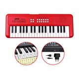 Jwin CMK-1237 37 Tuşlu Elektronik Org (Etiket. Adaptör Hediye) - Kırmızı