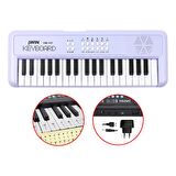 Jwin CMK-1237 37 Tuşlu Elektronik Org (Etiket. Adaptör Hediye) - Mor