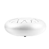 Jwin JTN-1213 12 Inç 13 Ses Ton Çelik Handpan Tongue Drum Davulu - Beyaz