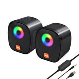 Jwin RGB-24 2'li USB Hoparlör