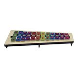 Jwin MT-12 Metalofon 12 Alüminyum Tuşlu Orff - Ritim Aleti + 2 Adet Baget