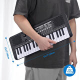 Jwin Sapphire  MK-1537  37 Tuşlu  Org (Adaptör Hediye)-Siyah 