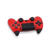Jwin PS4/USB-7005 Dualshock 4 Gamepad (Pc-Mobil-PS4 uyumlu) - Kırmızı