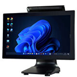 ZenPos TX-1560M i5-4200U 8GB 256SSD 15.6" HD Multi Dokunmatik 10.1" Müşteri Ekranlı All In One POS Bilgisayar 