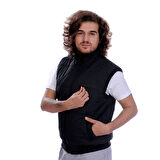 Formteks Çelebi Yelek İç kısım Polarlı Siyah