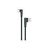 Sunix 3 Amper Type-C Data ve Şarj Kablosu 3 Metre Siyah SC-24