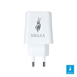 Shaza SZ-104 2.4A Başlık Ev Şarj Aleti