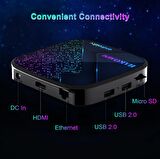 Hakomini Google Lisanslı Android Tv Box 4K HDMI WIFI 4+32 GB