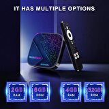 Hakomini Google Lisanslı Android Tv Box 4K HDMI WIFI 4+32 GB