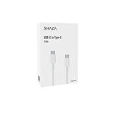 Shaza SG2001T Type-C to Type-C 60W 1m Şarj Kablosu
