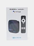 Hakopro Google Lisanslı Android 11 Tv Box 4K HDMI WIFI 4+64  GB