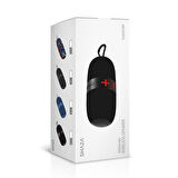 Shaza 16W Ekstra Bass Dahili Mikrofon, Aux, SD Kart, USB Girişli Wireless Hoparlör Siyah