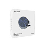 Shaza SF5503 Magsafe Uyumlu 15W Kablosuz Şarj 2in1 Araç İçi Telefon Tutucu