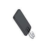Sunix 12.000 mAh 22.5W Hızlı Şarj Özellikli Kendinden Kablolu Powerbank Siyah PB-10