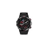 Sunix Smart Watch 1.43" Amoled HD Ekran 410 Mah Pil Ömürlü Akıllı Saat Siyah