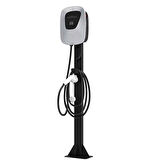 Piwin 22 KW 380V Dokunmatik Ekran Bluetooth Wifi Elektrikli Araç Şarj İstasyonu