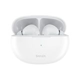Shaza Air8 4 Mikrofonlu ENC 400 mAh TWS Silikonlu Bluetooth Kulakiçi Kulaklık Beyaz