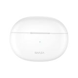 Shaza Air8 4 Mikrofonlu ENC 400 mAh TWS Silikonlu Bluetooth Kulakiçi Kulaklık Beyaz