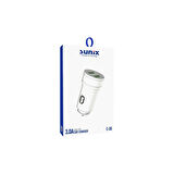 Sunix 3.0A Çift USB Port Araç İçi Telefon Şarjı C-30