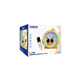 Sunix 20W 2400 Mah Karaoke Mikrofonlu Ledli Bluetooth Hoparlör BTS-250