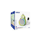 Sunix 20W 2400 Mah Karaoke Mikrofonlu Ledli Bluetooth Hoparlör BTS-251