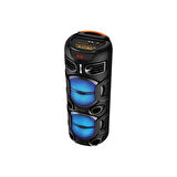 Sunix 20W 4500 Mah 8"x2 Woofer Taşınabilir Bluetooth Hoparlör BTS-350
