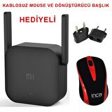 Xiaomi Mi Wifi Pro 300Mbps Sinyal Güçlendirici+Kablosuz Mouse (HEDiYE)