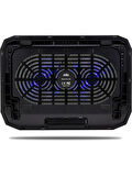 Classone Mila Serisi - M2 - 13-17 inch - Mavi Led,2 Fan,2 USB Gaming Notebook Soğutucu Standı