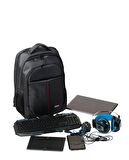 Classone BP-G100 17 inç Notebook Sırt Çantası-Siyah