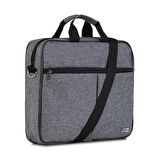 Classone Gri 15,6 inç Uyumlu Laptop Notebook El Çantası BND304
