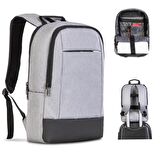 Classone BP-TW1503 TwinColor 15.6"Notebook Çantası Gri