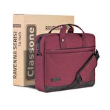 Classone Ravenna 14" VP1005 Çanta -Bordo 