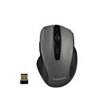 Classone WL600 Serisi Kablosuz Mouse Siyah Gri