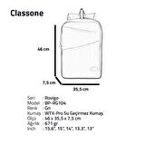 Classone Rovigo BP-RG104 15.6" Notebook Sırt Çantası