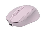 Classone CBT16 Bluetooth 2.4 Ghz Şarj Edilebilir Kablosuz Mouse Pembe