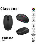Classone CRGB100 2.4 Ghz Kablosuz Mouse - Siyah