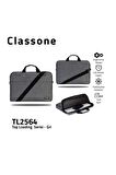 Tl2564-wm300-15,6" Su Geçirmez Kumaş ,laptop ,notebook Çantası-siyah +wm300 Kablosuz Mouse