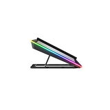 Classone Gaming GT200 Laptop Soğutucu Notebook Stand,10 RGB ışık kontrolü , 15.6 -17 inch , Hız kontrolü , 2 Büyük fan ,Telefon standı, 2 USB