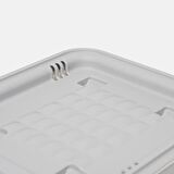 Technow Motek TCH-MT04 33 Litre Beyaz Gri Tekerlekli Tekli Organizer
