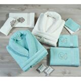 Nurpak 10 Parça Bornoz Seti