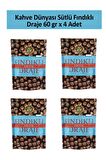 Kahve Dünyası FINDIK DRAJE 60 GR x 4 Adet