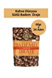 Kahve Dünyası SÜTLÜ BADEM DRAJE 60 GR x 24 Adet