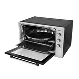 Simfer 7003 70Litre Inox Gri Midi Fırın 6 Fonksiyon Turbo