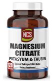 Ncs Magnezyum Sitrat 120 Tablet 4 Lü Form (Potasyum Taurin) & Vitamin B6 - Magnesium Citrate