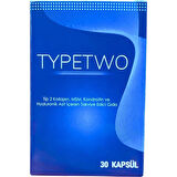 TypeTwo Tip 2 Kollajen ve Vitamin Içeren Takviye Edici Gıda 30 Kapsül