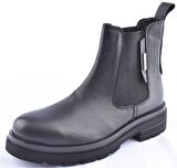 13623 EVA DERİ BOT /SİYAH/44