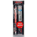 Rotring Tikky Okul Seti 0.7 Mm Gül Kurusu Versatil Kalem + Silgi + Uç